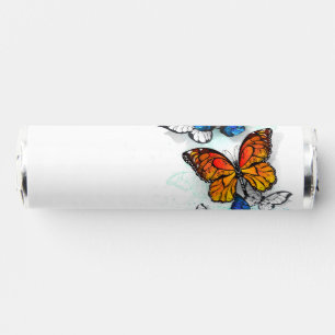 Flying Butterflies Morpho and Monarch Breath Savers® Mints