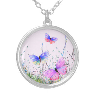Flying Butterflies Necklace
