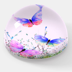 Flying Butterflies Paperweight