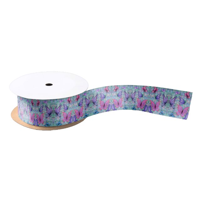 Flying Butterflies Ribbon (Spool)
