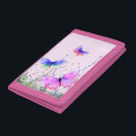 Flying Butterflies Wallet<br><div class="desc">Wallets with Colorful Butterflies Flying in Nature Painting Butterfly and Flowers Wallet - or Choose / Add Your Favorite Text / Color - Make Your Unique Gift - Resize and move or remove and add elements with Customization tool ! Drawing and Design by MIGNED. You can also transfer my designs...</div>