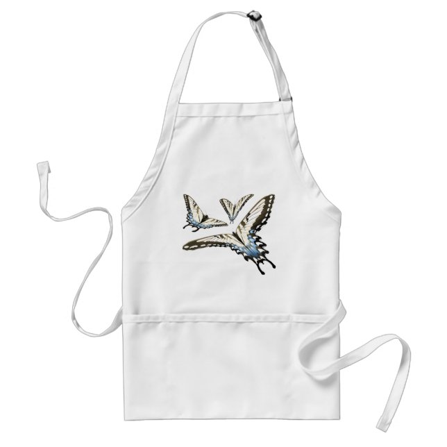 Flying Butterlies Adult Apron (Front)