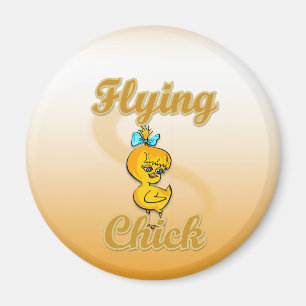 Flying Chick Magnet