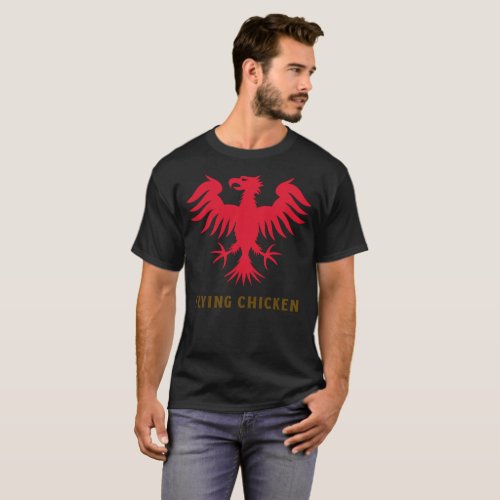 Flying chicken T_Shirt