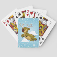 Flying Christmas Reindeer
