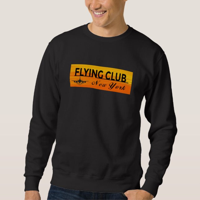 Flying club New York sweatshirt  (Front)