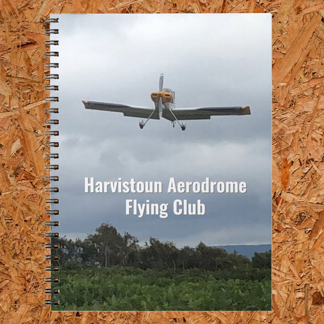 Flying Club Notebook with Light Aircraft. (Creator Uploaded)