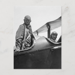 Flying Coach, 1920s Postcard