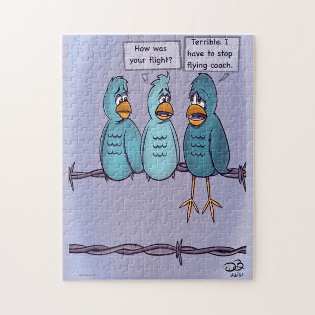 Flying Coach Jigsaw Puzzle (Vertical)