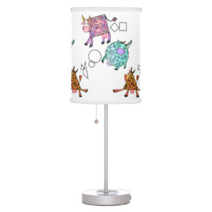Flying Cows Table Lamp