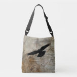 Flying Crow Crossbody Bag at Zazzle