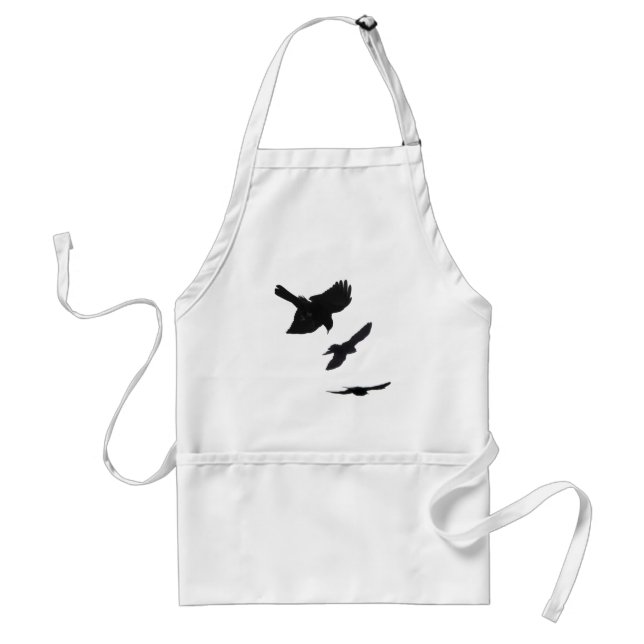 Flying crows apron (Front)