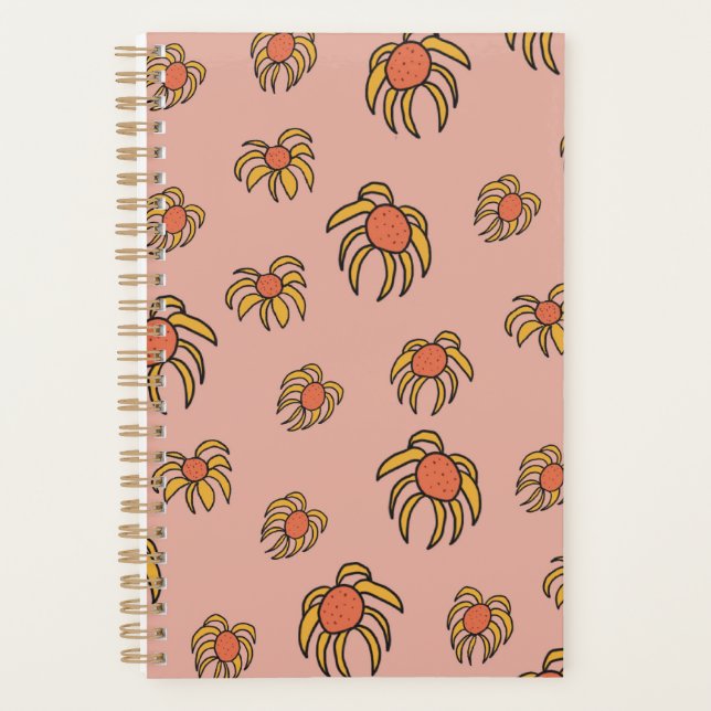 Flying Daisies Florals Planner (Front)