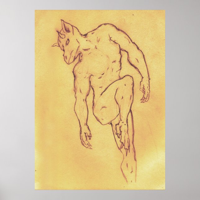 Flying Demon Poster (Front)