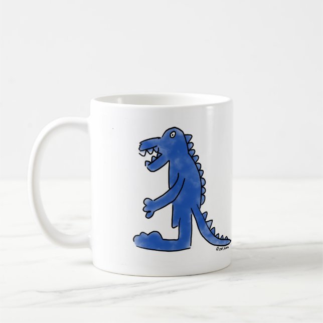 Flying Dinosaur Mug (Left)