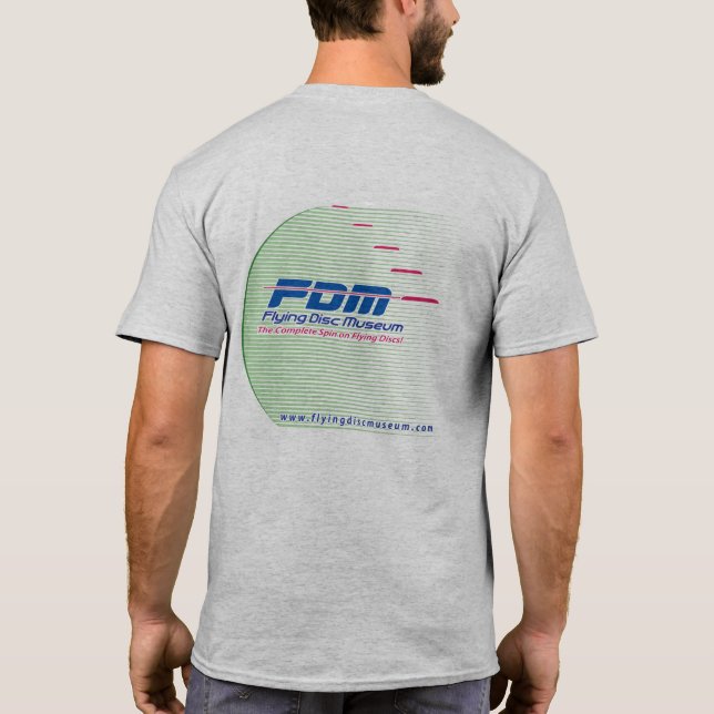 Flying Disc Museum T-Shirt - Back Design (Back)