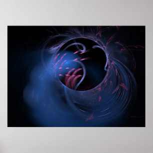 Flying disk poster