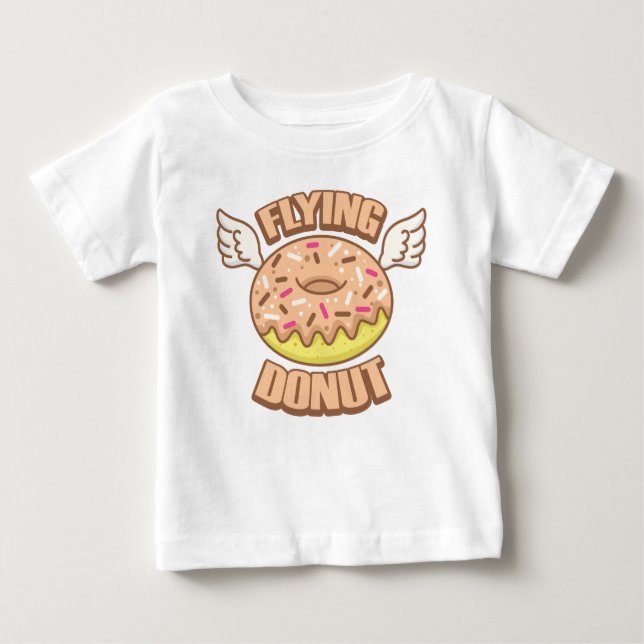 Flying donut baby  T-Shirt (Front)