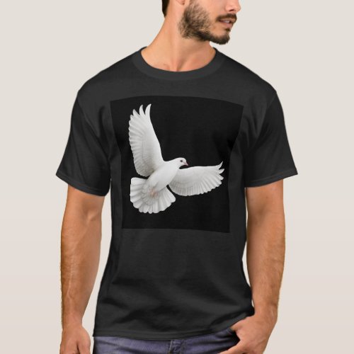 Flying Dove Dark T_Shirt