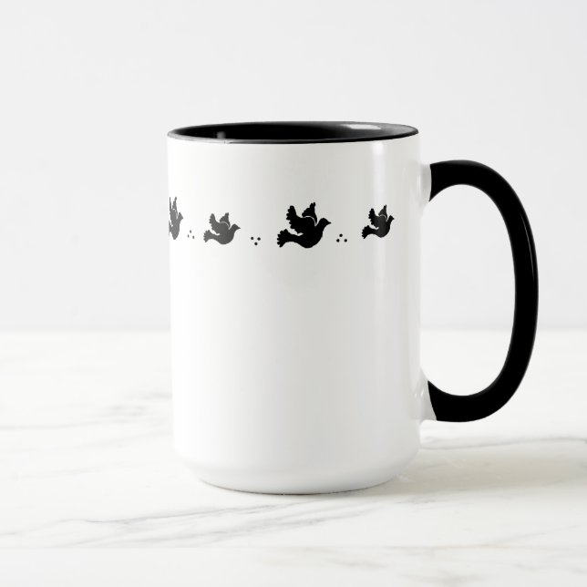 Flying Doves Mug (Right)