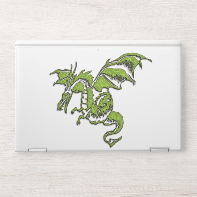 Flying Dragon Design HP Laptop Skin (Front)