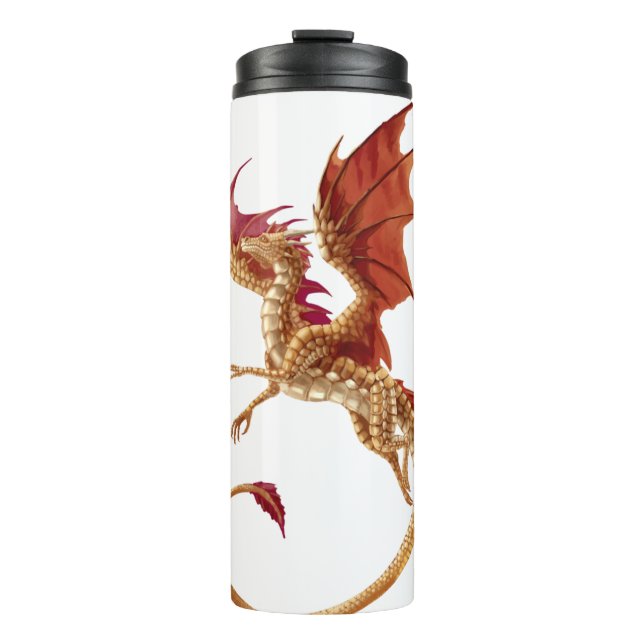 flying dragon thermal tumbler (Front)