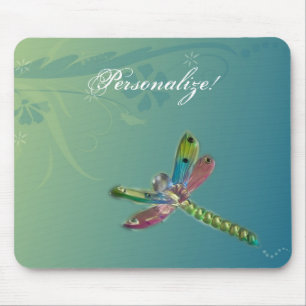 Flying Dragonfly Mousepad