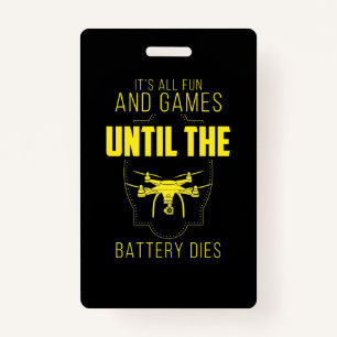 Flying Drone Is My Game Badge