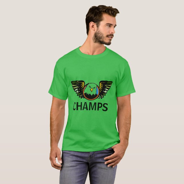 Flying Eagle, Add Text T-Shirt (Front Full)