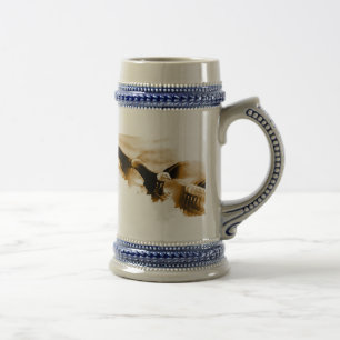 Flying Eagle Beer Stein