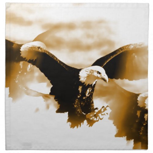 Flying Eagle Cloth Napkin