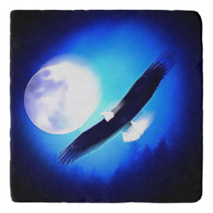 Flying Eagle & Moon Trivet