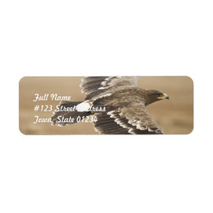 Flying Eagle Return Address Mailing Label