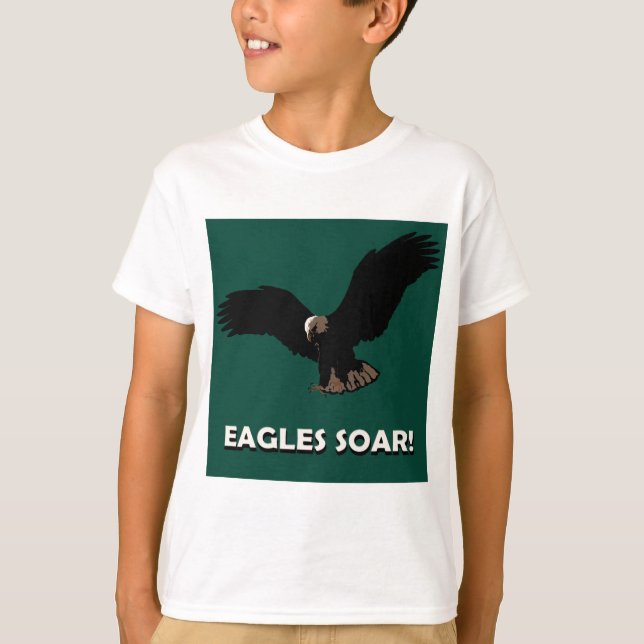 Flying Eagle Square T-Shirt (Front)