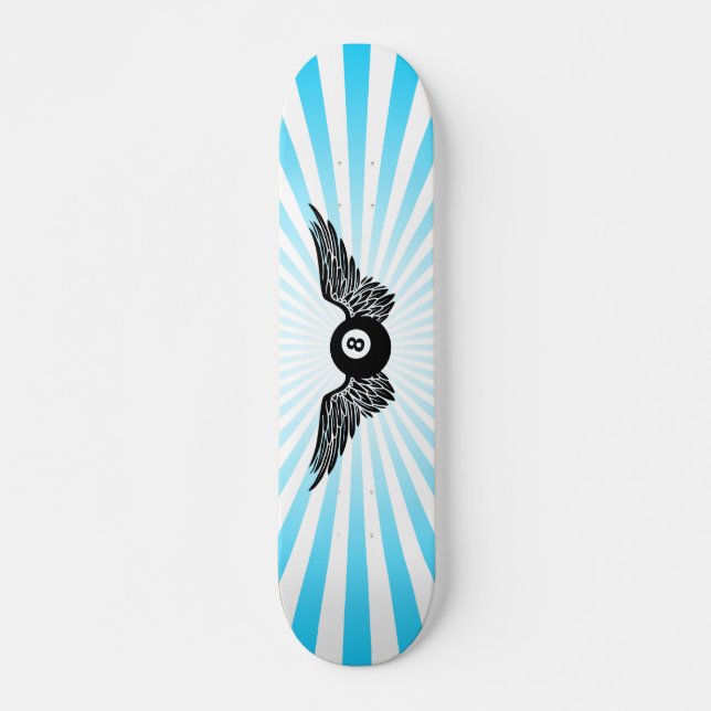 flying eightball skateboard (Front)