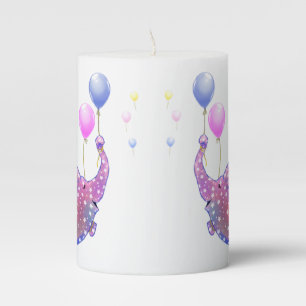 Flying Elephant Funny Candle
