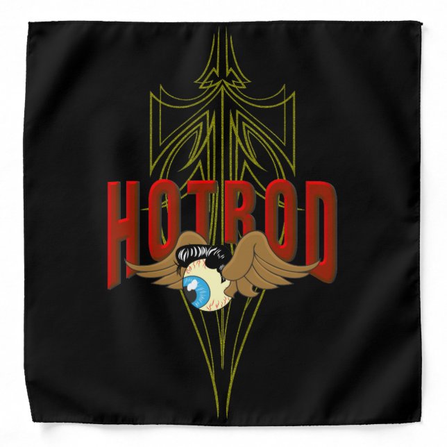 Flying Eyeball Hot Rod Bandana (Front)