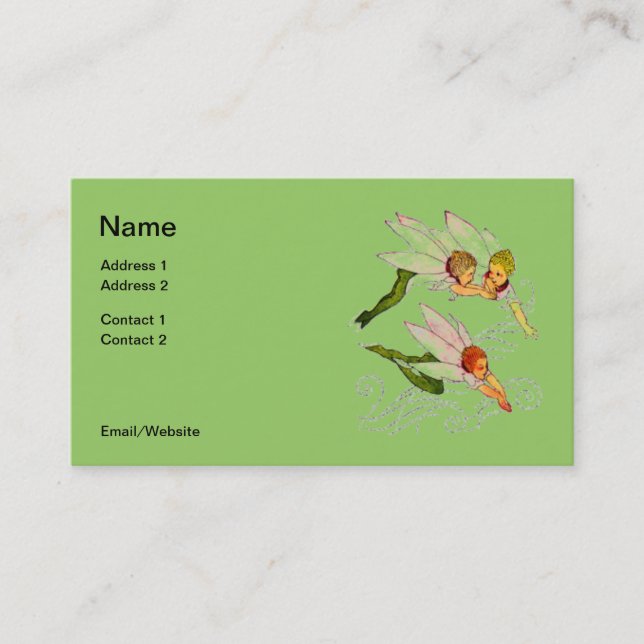 Flying Fairies Business Card (Front)