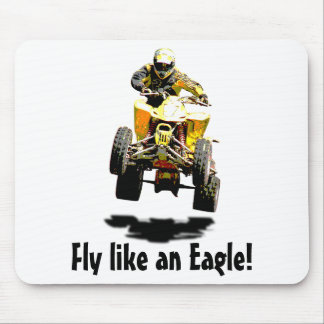 Flying Fast Mouse Pad