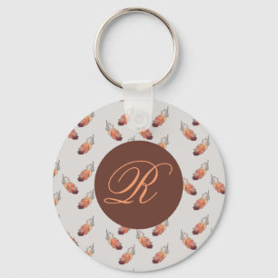 flying feathers keychain