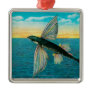 Flying Fish at Catalina Island Metal Ornament
