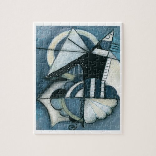 Flying Fish Jigsaw Puzzle