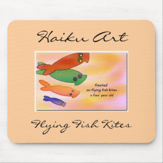 Flying Fish Kites Mouse Pad
