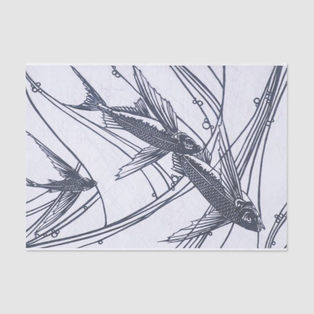 Flying Fish Tissue Paper (Front)