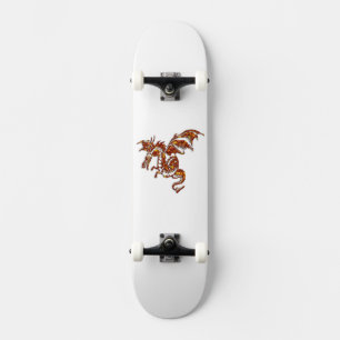 Flying Flame Dragon Skateboard