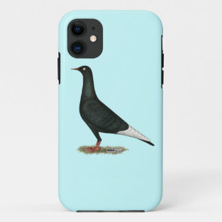 Flying Flight Black Pigeon iPhone 11 Case