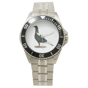Flying Flight Black Pigeon Watch