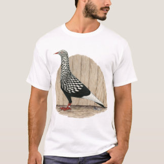 Flying Flight Black Teager Pigeon T-Shirt