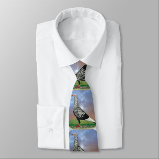 Flying Flight Pigeon and Clouds Neck Tie