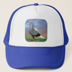 Flying Flight Pigeon and Clouds Trucker Hat